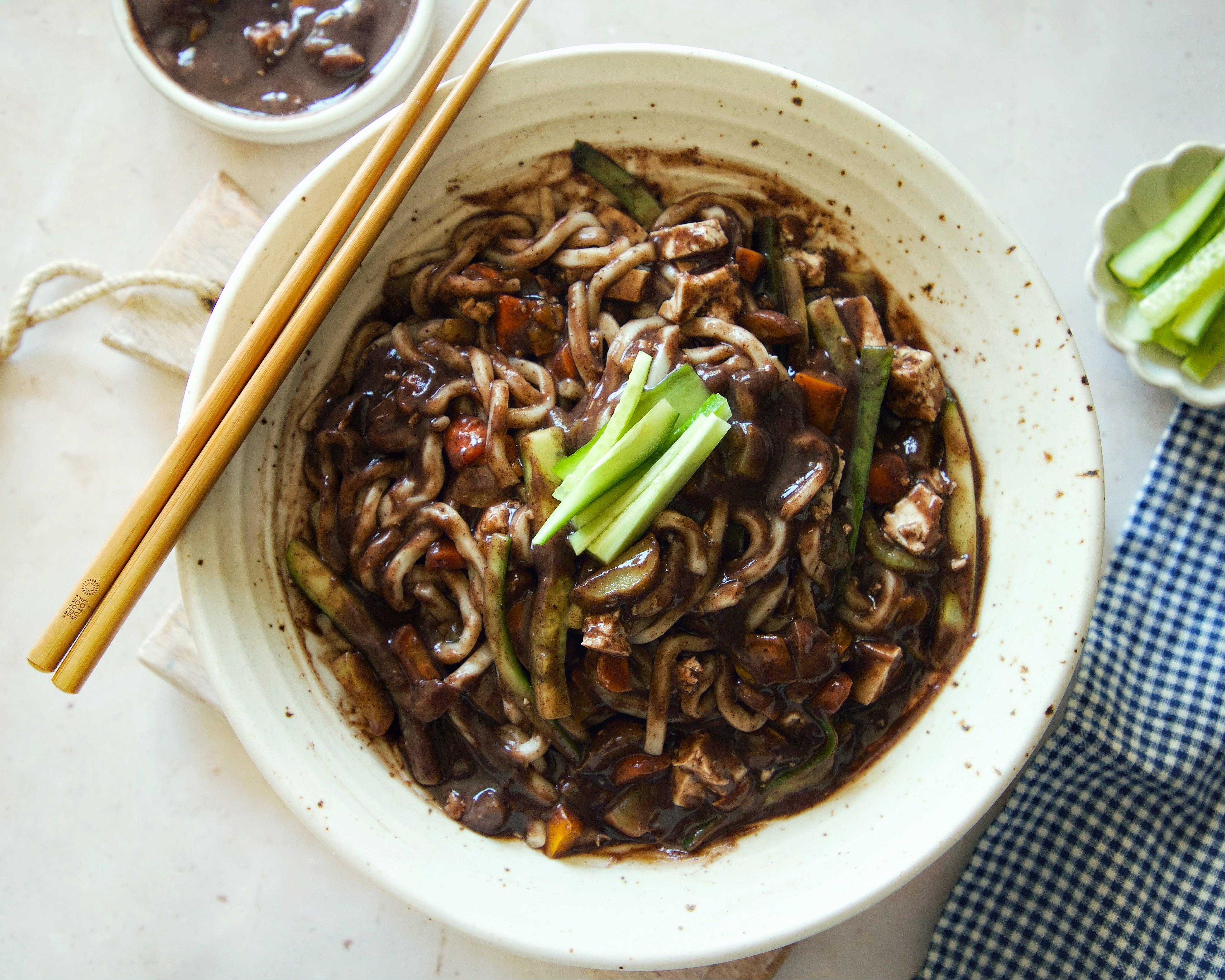 Black Bean Chili Noodle Recipe | Right Foods – Dr. McDougall's Right Foods