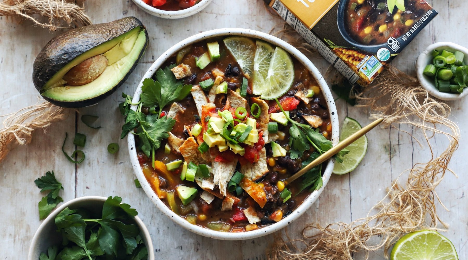 Loaded Tortilla Soup Bowl – Dr. McDougall's Right Foods