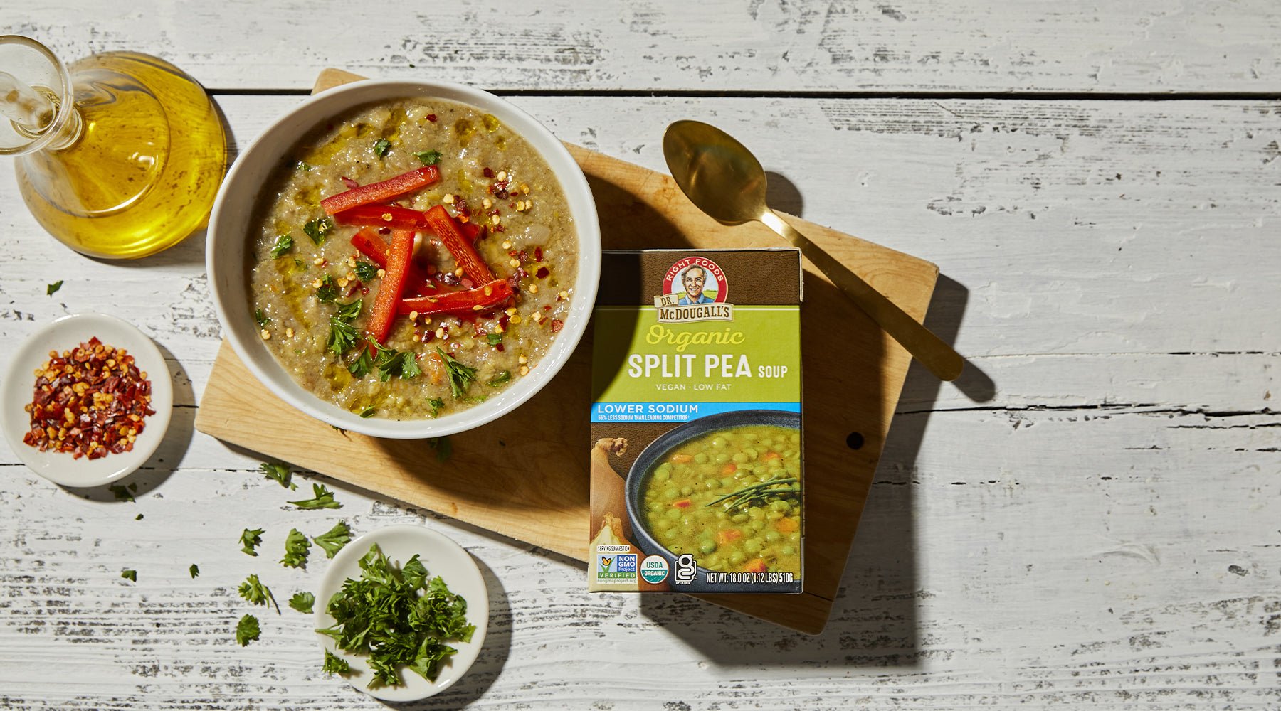 Spicy Split Pea Soup – Dr. McDougall's Right Foods