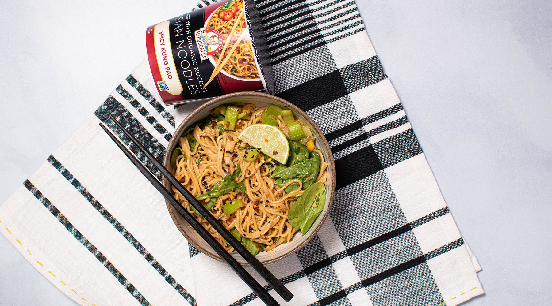 Vegan Dan Dan Noodles – Dr. McDougall's Right Foods