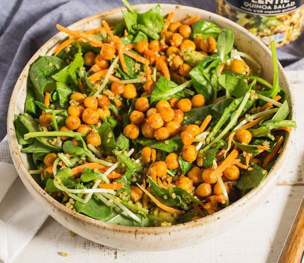 Roasted Chickpea Lentil Quinoa Salad – Dr. McDougall's Right Foods