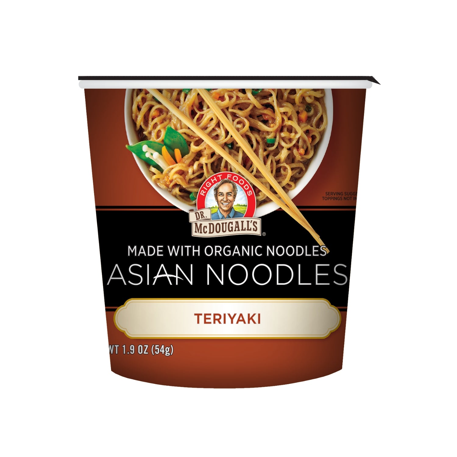Organic Teriyaki Noodle Cup | Right Foods – Dr. McDougall's Right