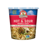 Dr. McDougall's Vegan Hot & Sour Ramen Noodle Soup Cups - made with organic ramen product image