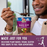 Black Bean & Lime Soup Cup made just for you 