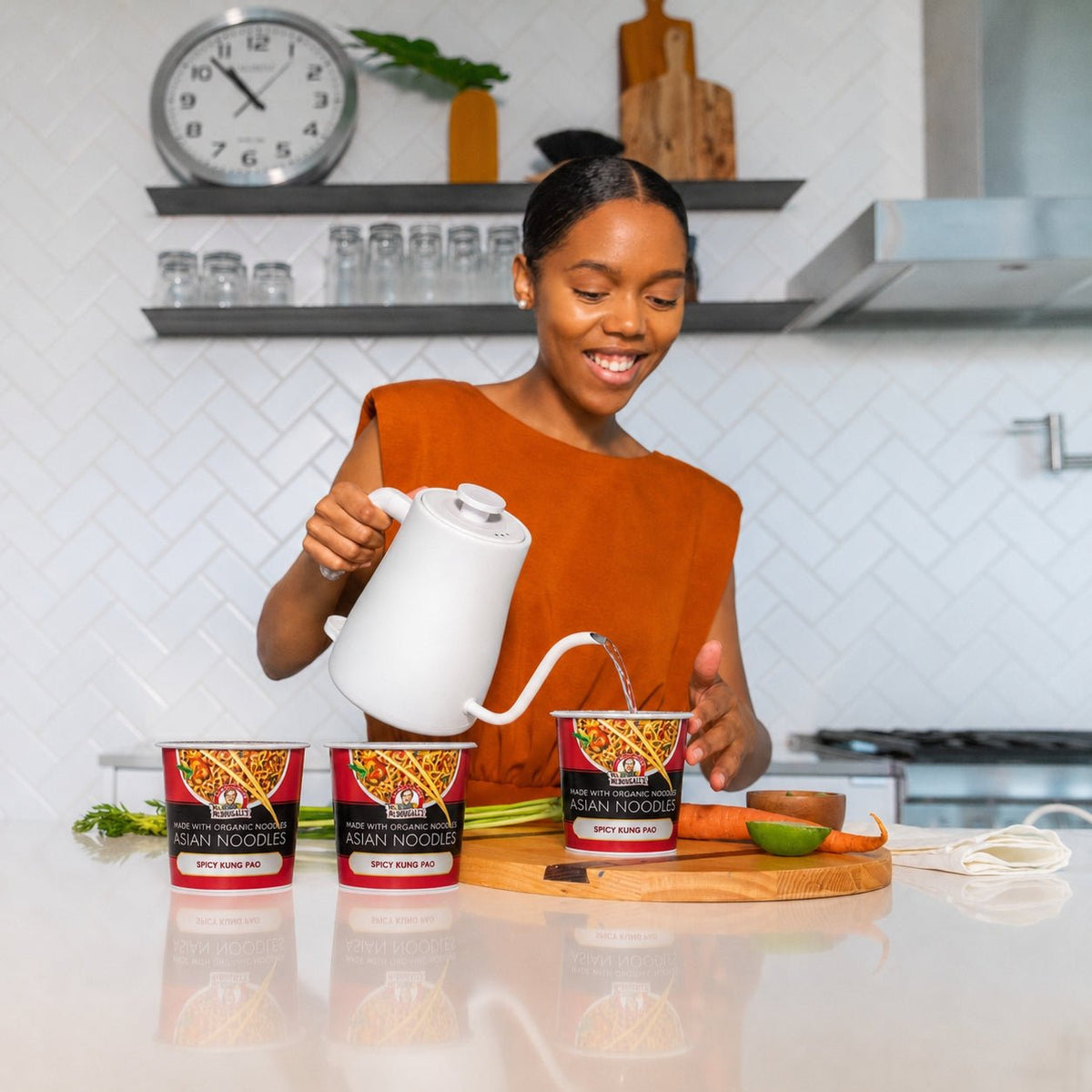 Spicy Kung Pao Noodle Cup | Right Foods – Dr. McDougall's Right Foods