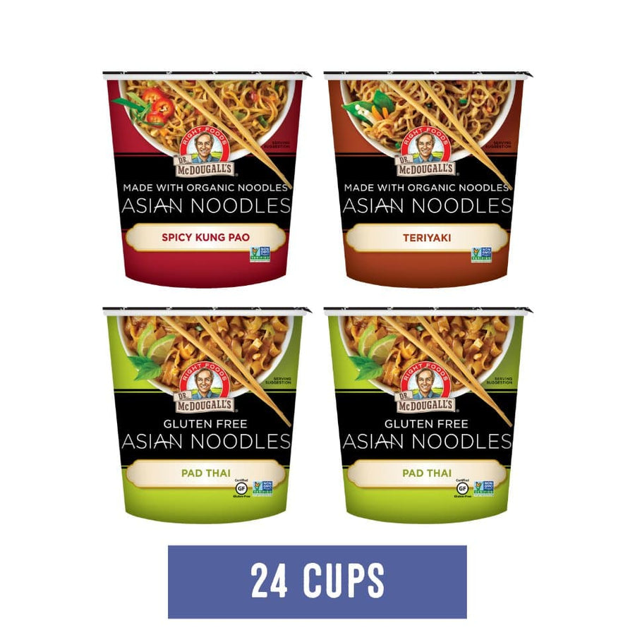 Noodle Cup Sampler – Dr. McDougall's Right Foods