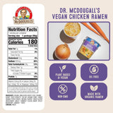 Dr. McDougall's Vegan Chicken Ramen Soup nutrition