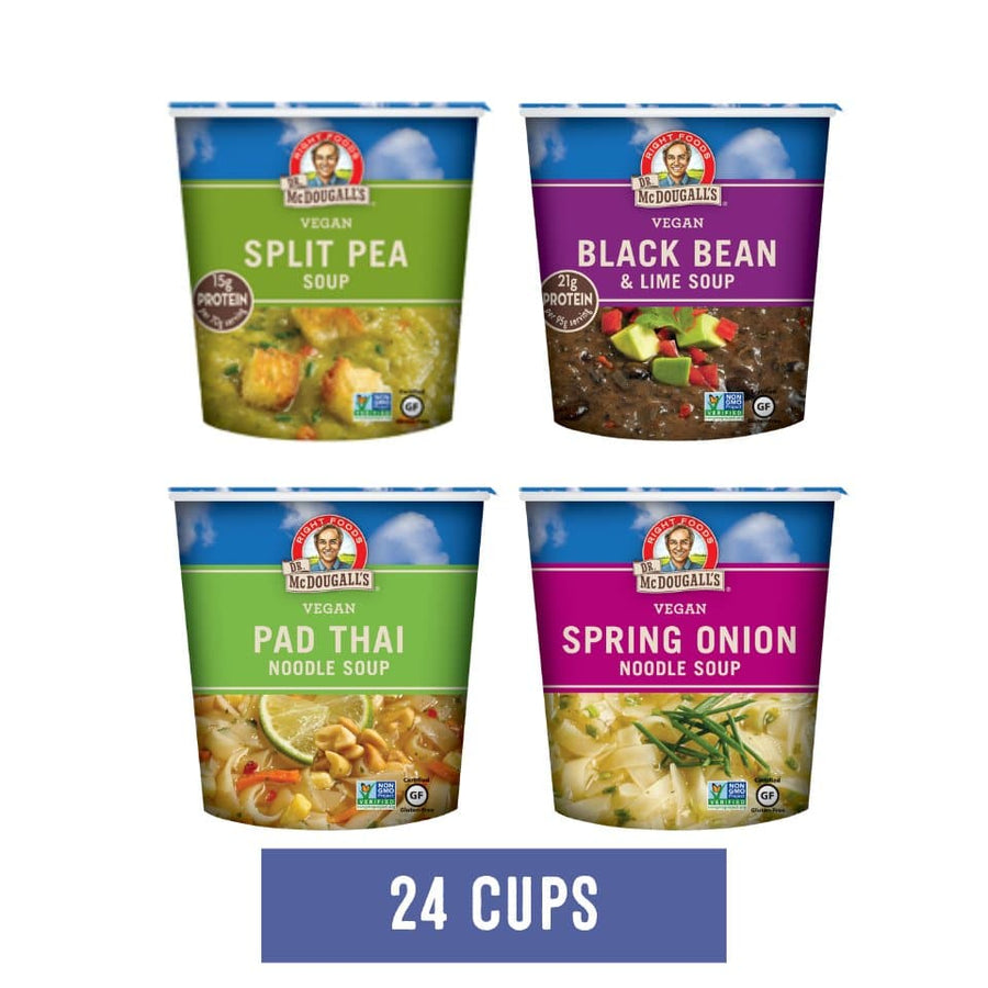 Gluten-Free Soup Cup Sampler – Dr. McDougall's Right Foods