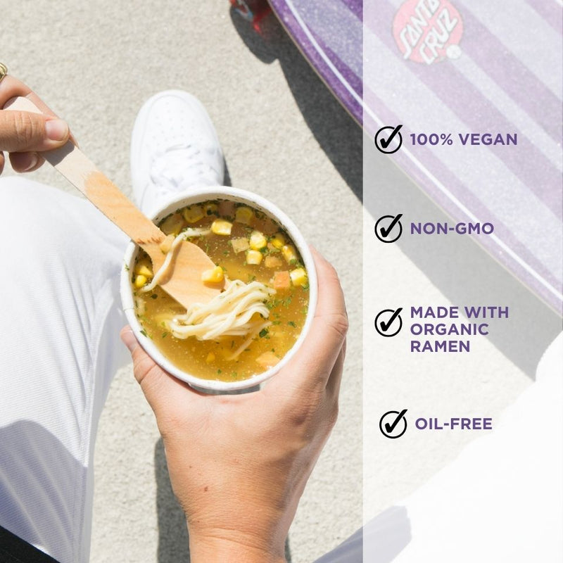 Dr. McDougall's Vegan Hot & Sour Ramen Noodle Soup Cups - made with organic ramen attributes