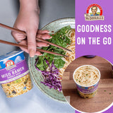 Miso Ramen Noodle Soup Cup- made with Organic Ramen Noodles  Dr. McDougall's Right Foods   