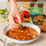 Lower Sodium Garden Vegetable Soup bowl