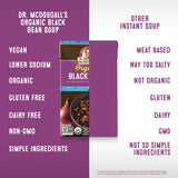 Organic Lower Sodium Black Bean Soup  Dr. McDougall's Right Foods   