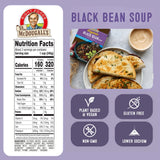 Organic Lower Sodium Black Bean Soup nutrition