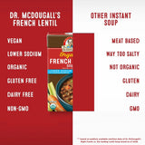 Organic Lower Sodium French Lentil Soup comparison