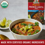 Organic Lower Sodium French Lentil Soup organic