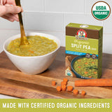 Organic Lower Sodium Split Pea Soup organic