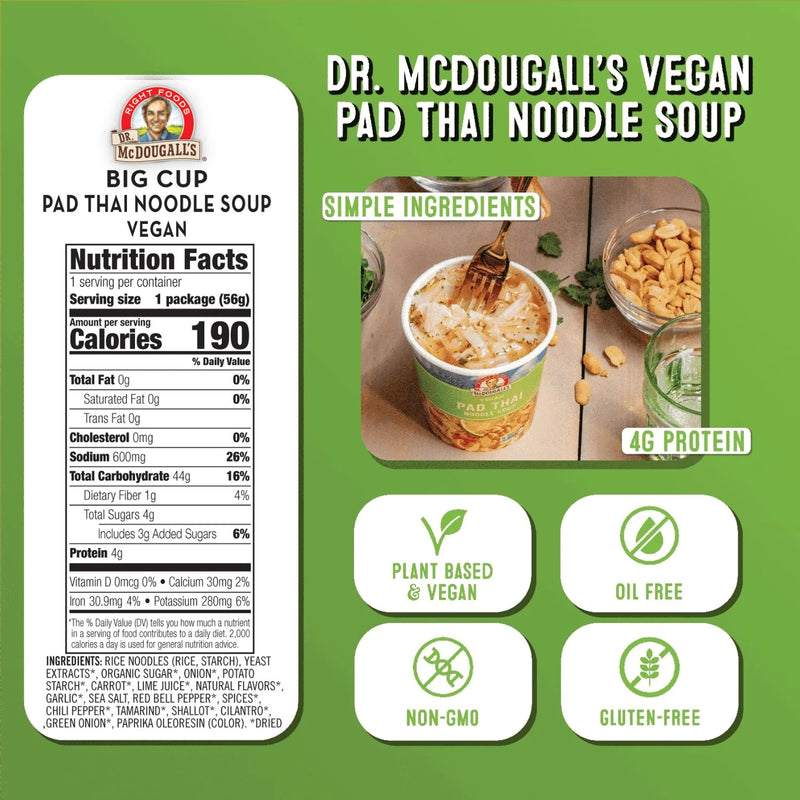 Big Cup Variety Pack Sampler – Dr. McDougall's Right Foods