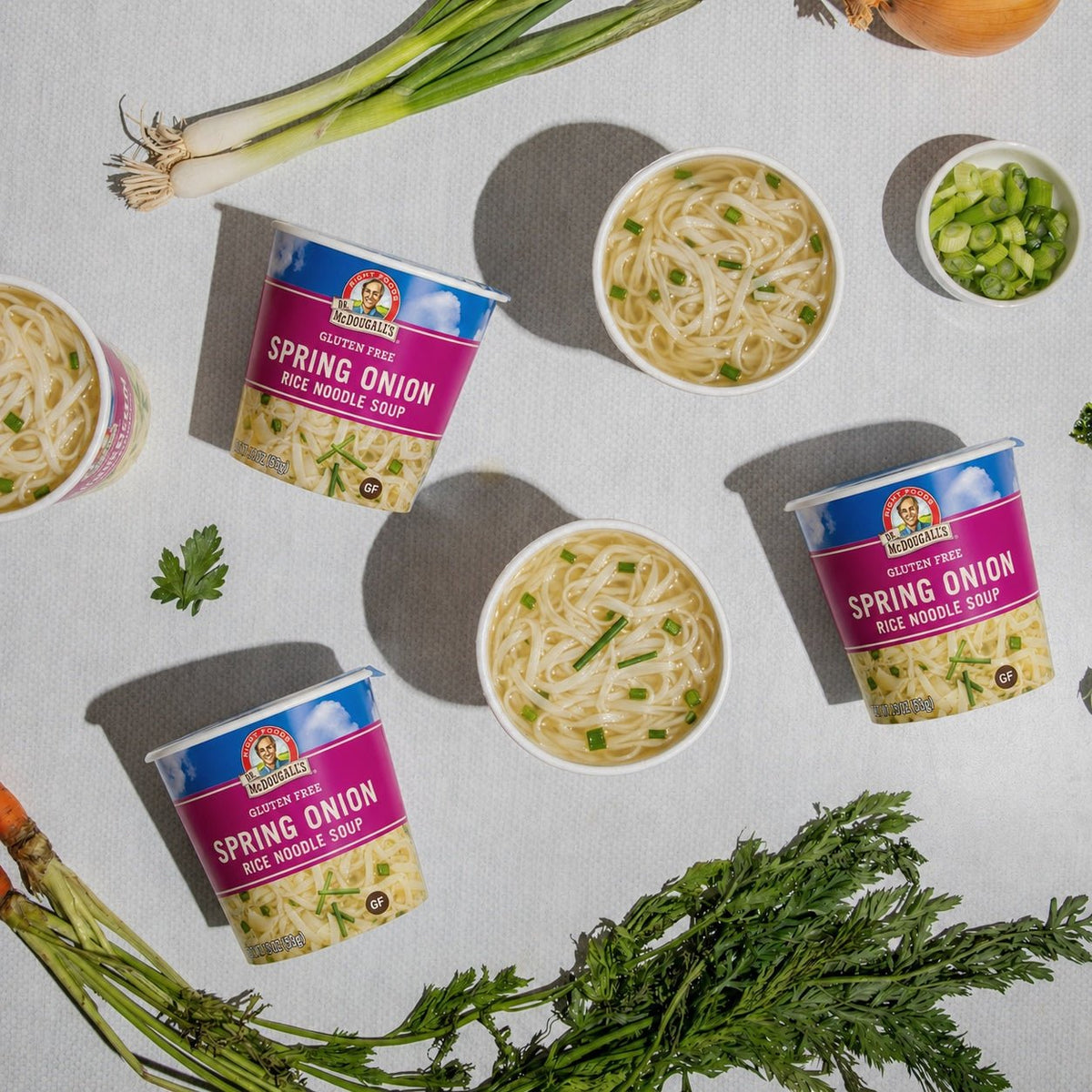 Spring Onion Noodle Soup Cup – Dr. McDougall's Right Foods