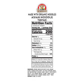 Teriyaki Noodle Cup Nutrition Panel