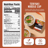 Teriyaki Noodle Cup nutrition